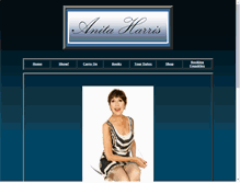 Tablet Screenshot of anita-harris.com